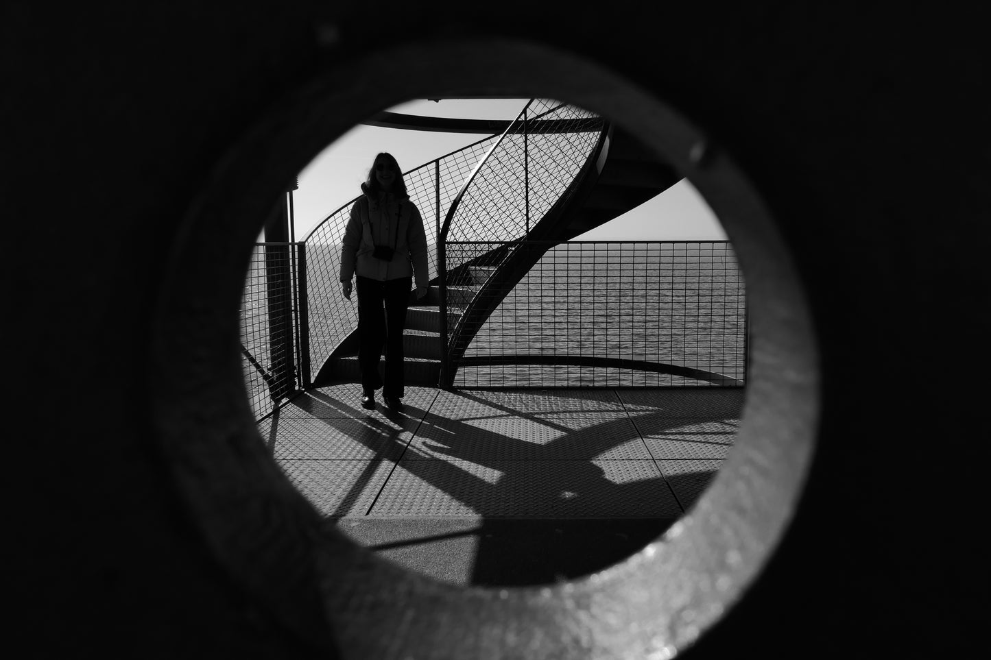 Curves to Somwhere - Einzelstück auf Leinwand (60x40cm)